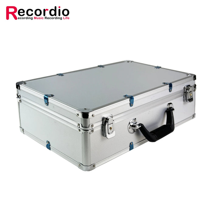 GAZ-HC02 Mallette de transport rigide, étanche, antichoc et sécurisée, en aluminium, pour rangement multifonctionnel