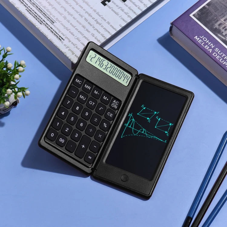 Multifunction Factory Price Basic Model 6 Inch Learning Business Office Portable Foldable LCD Writing Board Calculator