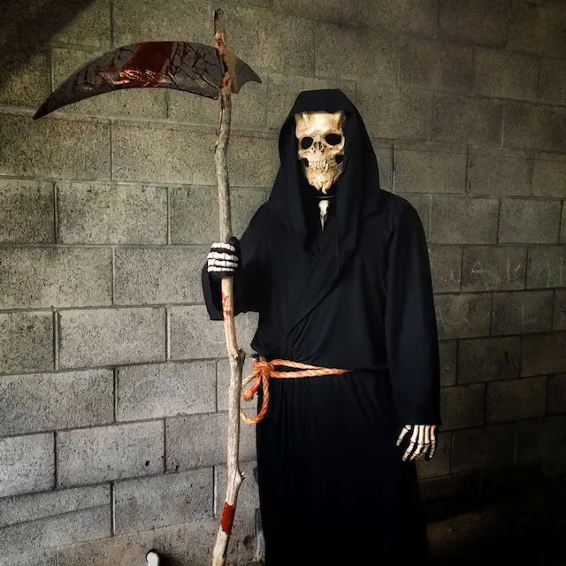 2026 Hot Sale Halloween l Warrior Mask Death Mask Demon Horror Halloween Mask