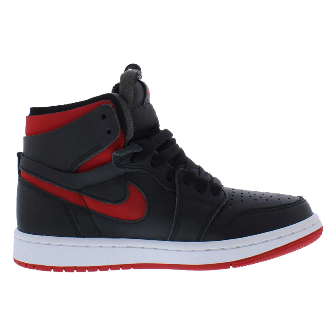 Nike Air Jordan 1 Zoom Air Cmft Women's Basketball Shoes Black/University Red/White Color Scheme - 100% Authentic