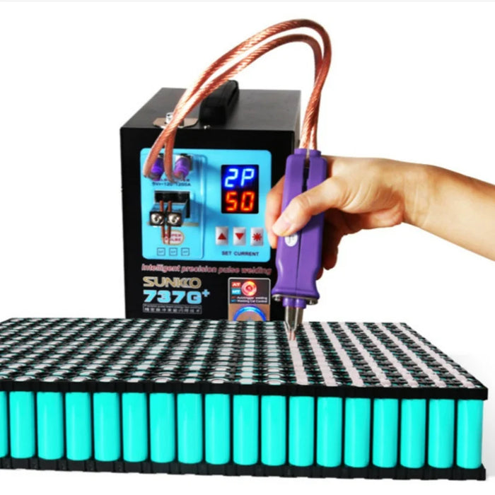 Poste de soudage par points portatif à induction intelligent SUNKKO 737G+ pour gros packs de batteries 18650, neuf, DIS, équipement de soudage