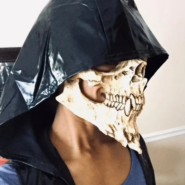 2026 Hot Sale Halloween l Warrior Mask Death Mask Demon Horror Halloween Mask