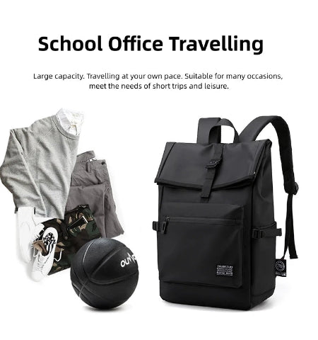 Sac à bandoulière tendance, imperméable et résistant à l’usure, pour jeunes ; sac de voyage d’affaires pour homme, sac à dos pour ordinateur, logo personnalisable