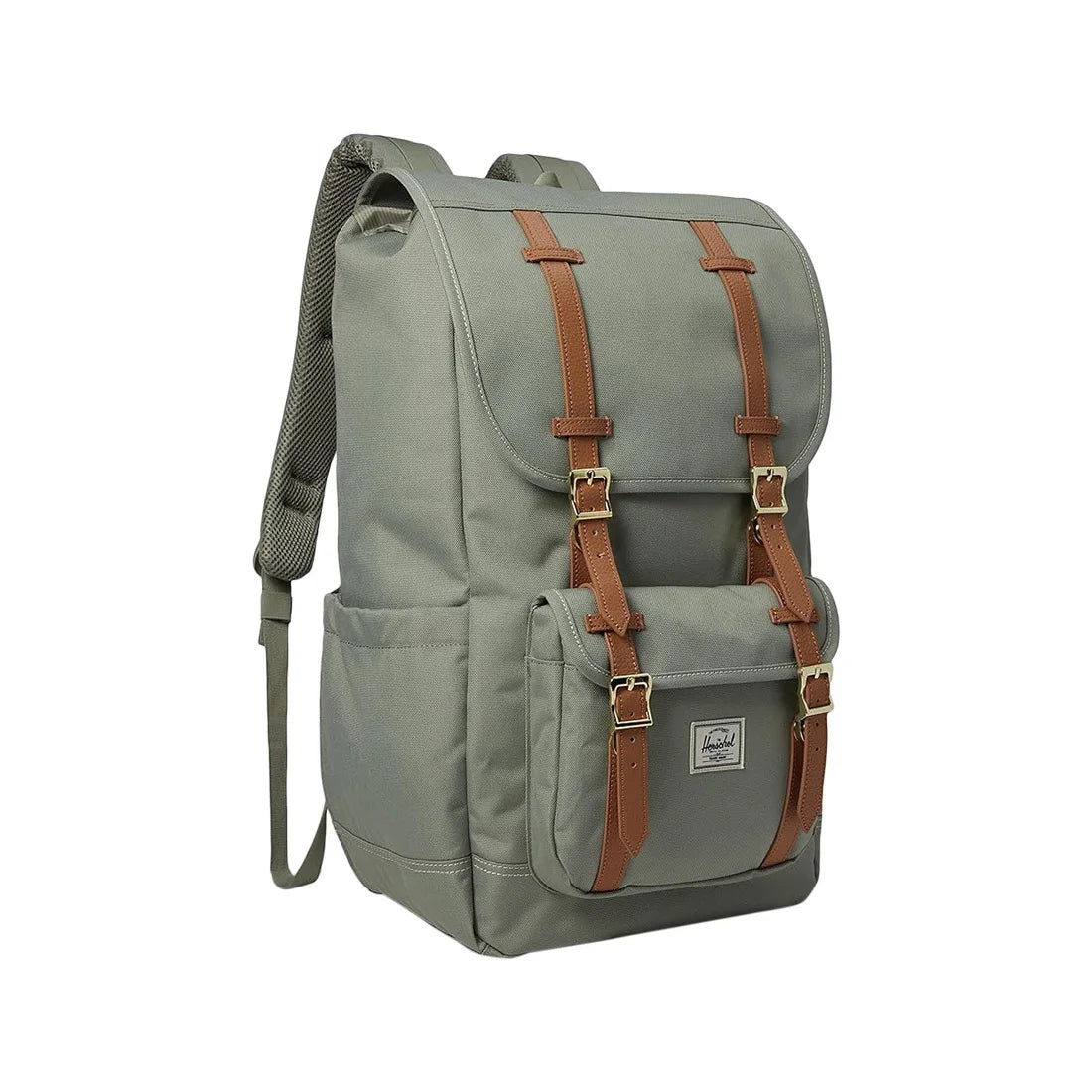 Herschel Little America Unisex Backpacks Color: Grey/Brown | 100% Authentic