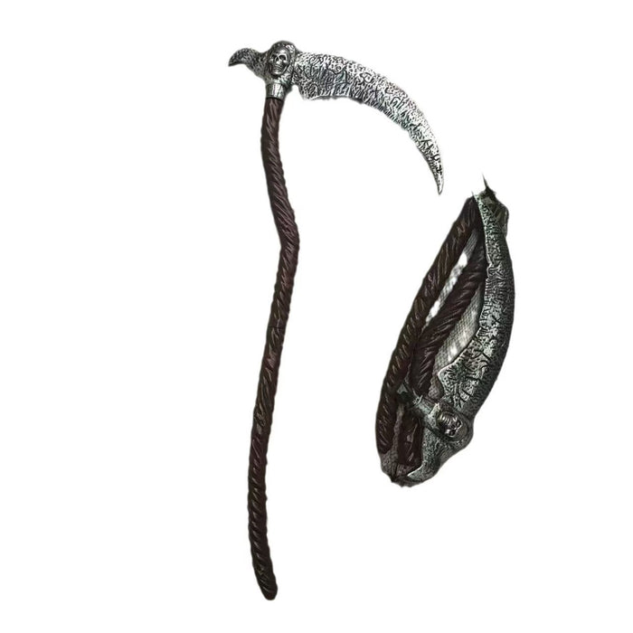 Armes d'Halloween, Armes, Accessoires de Fantôme Crâne, Hache de Montagne, Croix Rouge du Diable, Faux de la Mort, Accessoires de Couteau de Pirate Cos