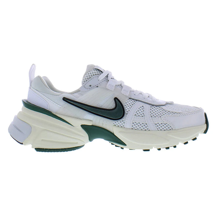 For Unisex V2K Run Sneakers White/Platinum Tint Summer Fitness Jogging Shoes EVA Mesh Insole Cushioning 100% Authentic Vietnam