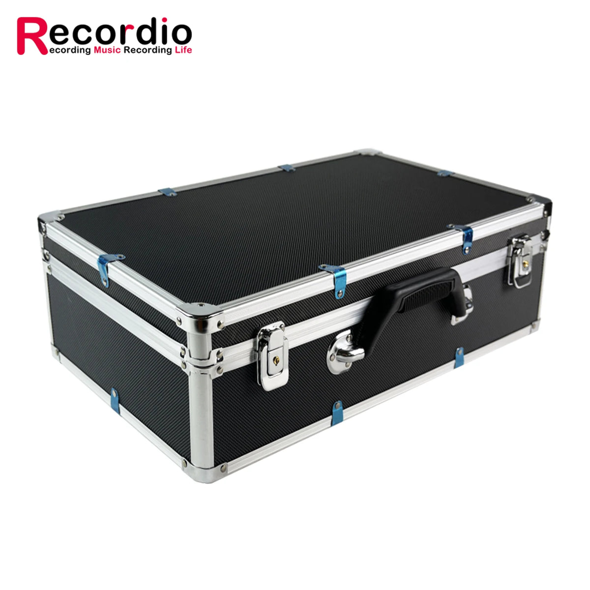 GAZ-HC02 Carry-on Hard Case Waterproof Shockproof Security Protective Aluminum Utility Case for Multifunctional Storage