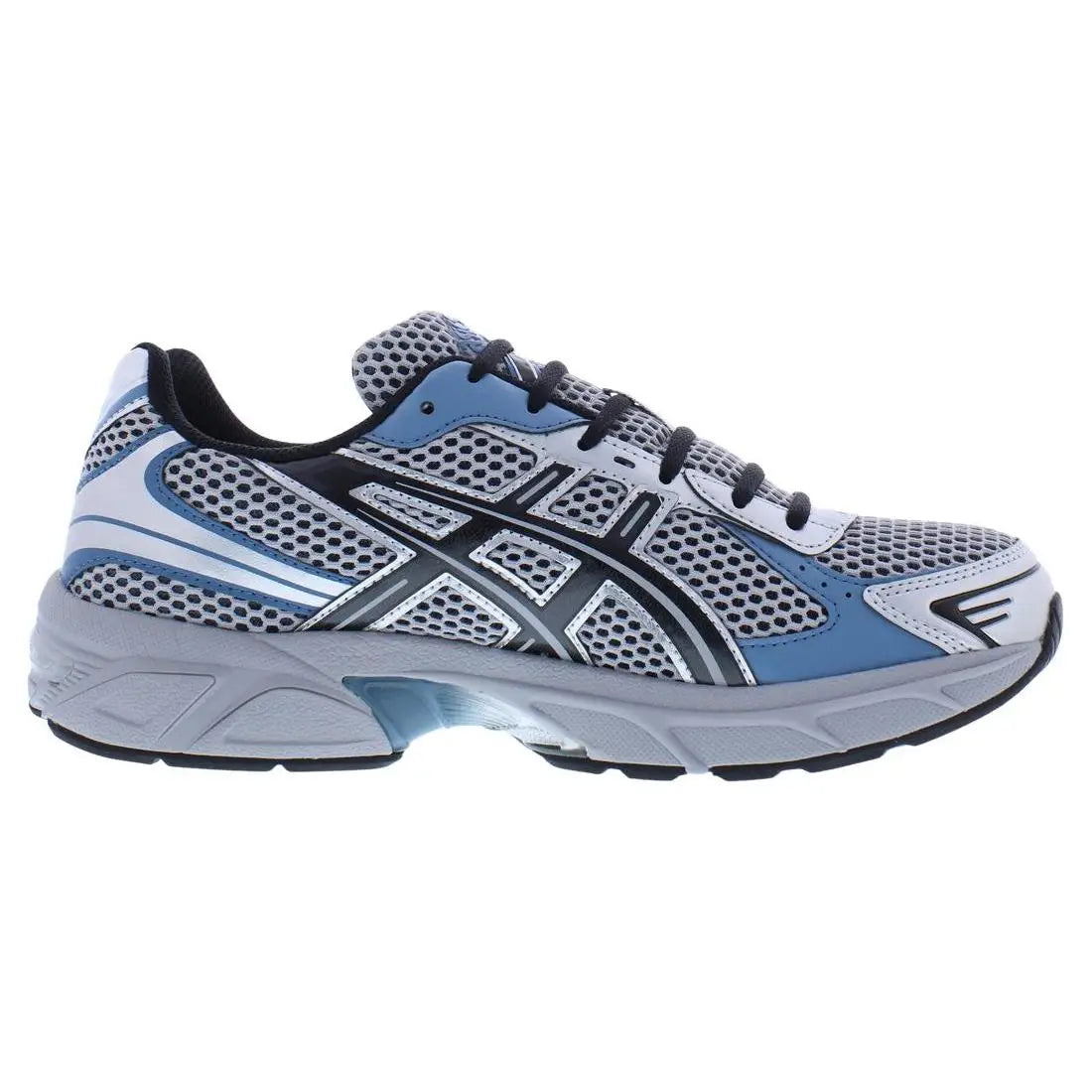 For Gel 1130 Lightweight Casual Lace-Up Unisex Walking Shoes Silver Black Blue Mesh Upper Rubber Outsole Comfort Fit