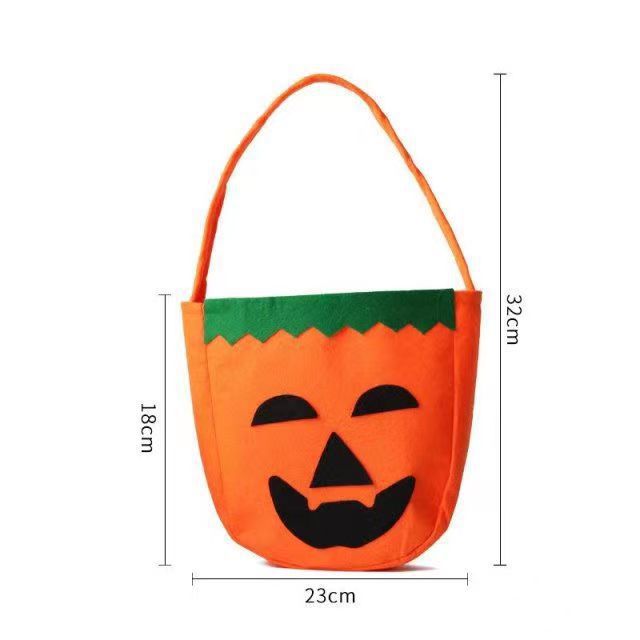 Costume de citrouille d'Halloween, vêtements de performance pour la Journée des enfants, vêtements de fruits, joli chapeau de citrouille, décoration de fête, sac de bonbons