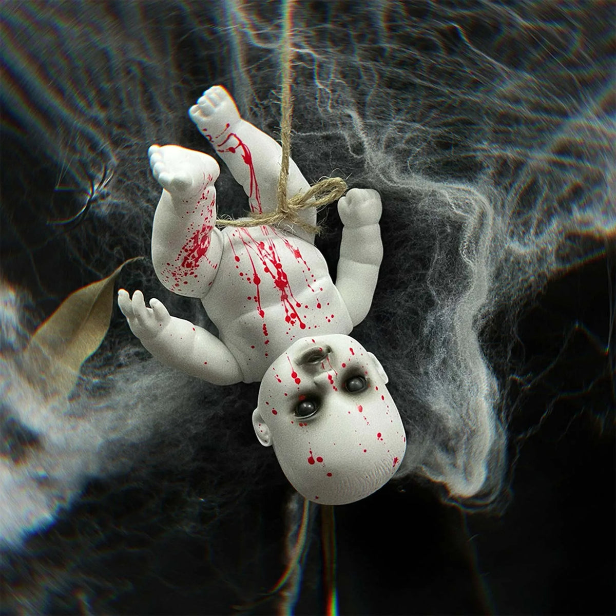 Halloween Scary Blood Doll Horror Ghost Zombie Baby Ghost Day Infant Decor Haunted House Props Children Gifts Party Decor