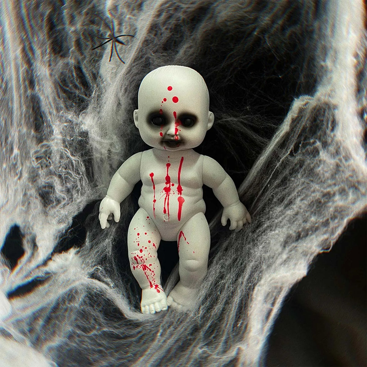 Halloween Scary Blood Doll Horror Ghost Zombie Baby Ghost Day Infant Decor Haunted House Props Children Gifts Party Decor